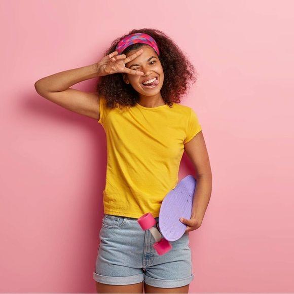 8 Pieces African Headband Stretchy Boho Hairband Yoga Running Sports Workout - Picture 4 of 5